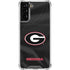 University of Georgia Black Jersey Galaxy S21 FE Clear Case